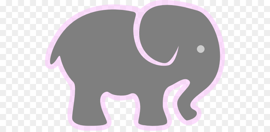Silhouette Elephant Clip art - Gray Elephant Cliparts png download - 600*436 - Free Transparent Silhouette png Download.
