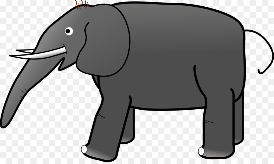 Indian elephant African elephant Grey Clip art - Grey Elephant Cliparts png download - 2400*1423 - Free Transparent Indian Elephant png Download.