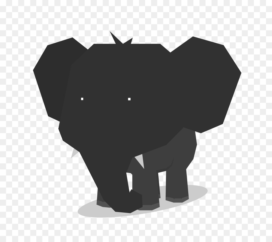 Indian elephant Drawing Silhouette - Silhouette png download - 800*800 - Free Transparent Indian Elephant png Download.