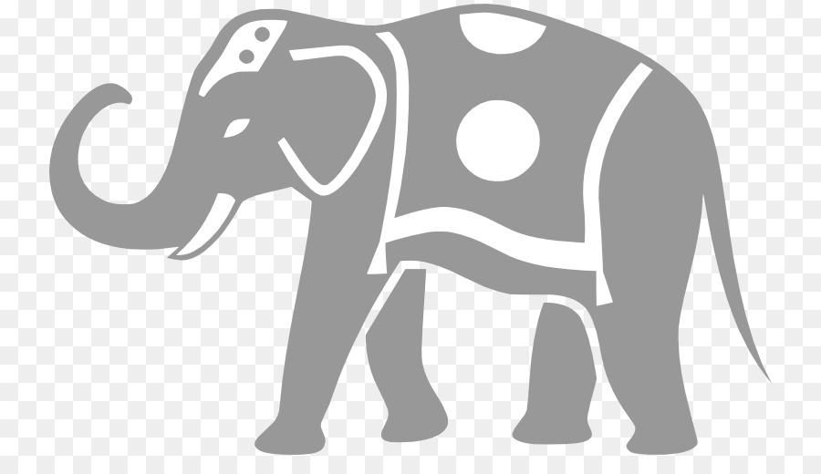 African elephant Silhouette Clip art - circus elephant png download - 800*503 - Free Transparent African Elephant png Download.