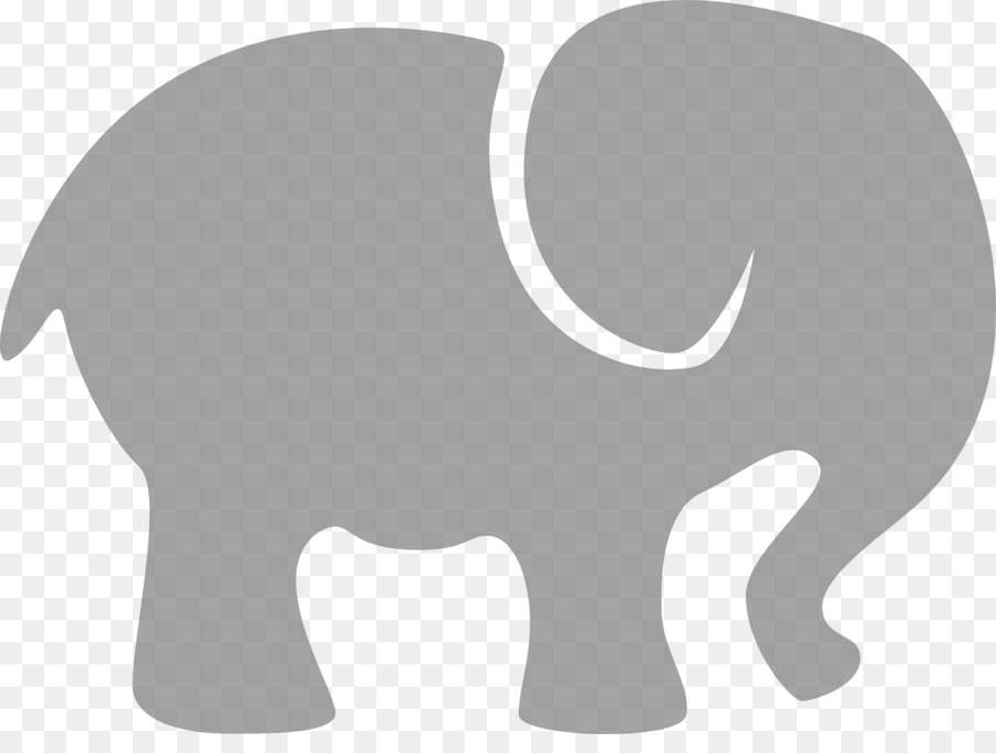 Silhouette Elephantidae Clip art - Silhouette png download - 1280*943 - Free Transparent Silhouette png Download.
