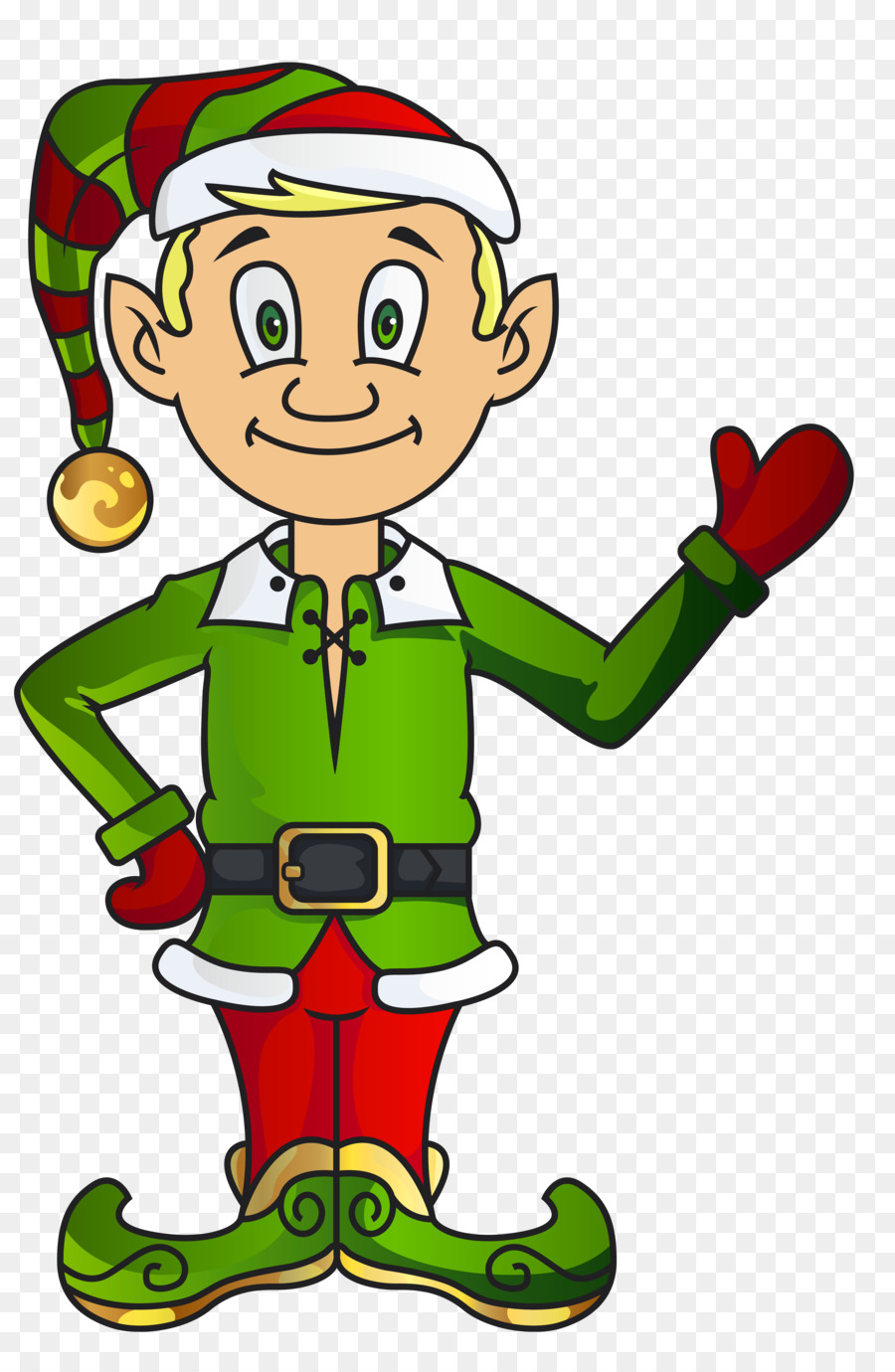 Christmas elf Santa Claus Clip art - Summer Elf Cliparts png download - 4257*6437 - Free Transparent Elf png Download.