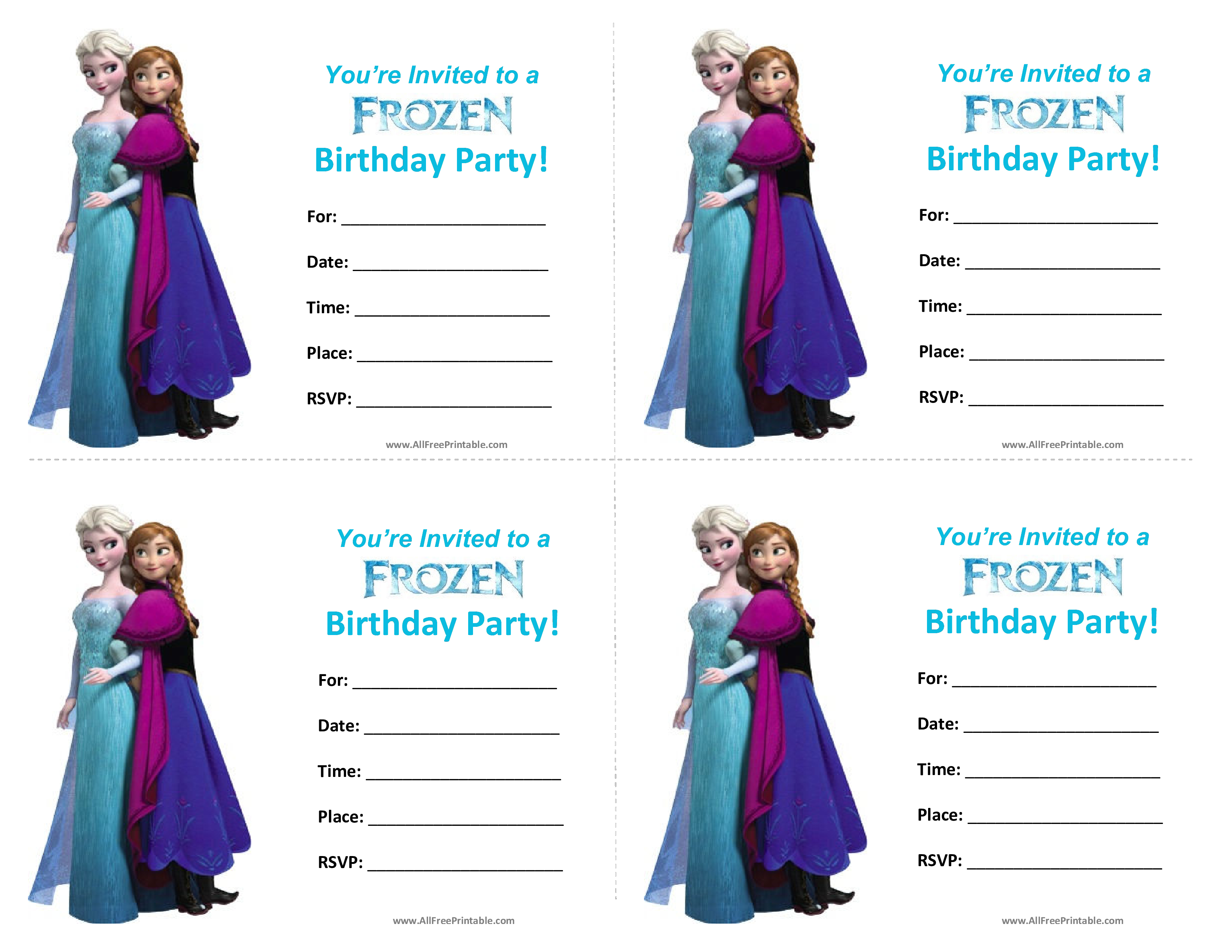 Elsa Anna Wedding invitation Frozen Birthday - Business Invitation png ...