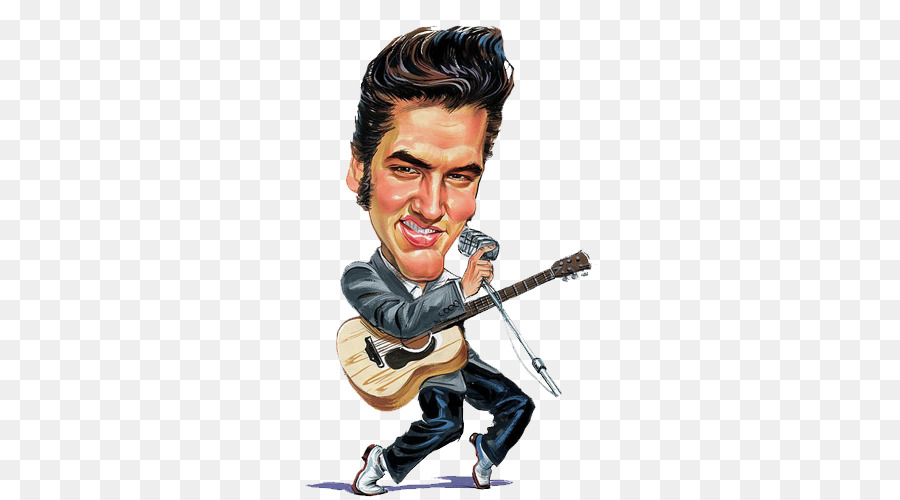 Elvis Presley Caricature Cartoon Drawing - Animation png download - 500*500 - Free Transparent Elvis Presley png Download.
