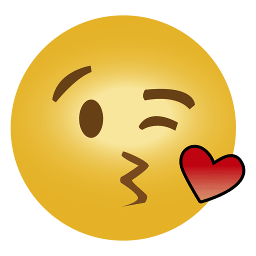 Emoji Kiss Emoticon Heart Smiley - emoji png download - 512*512 - Free ...