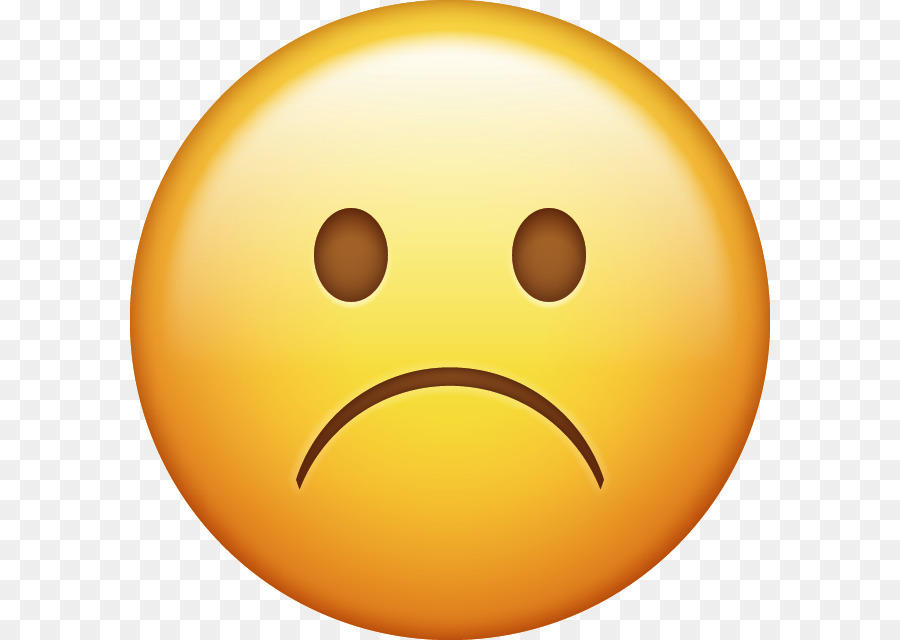 iPhone Emoji Sadness Smiley Emoticon - emoji face png download - 640*640 - Free Transparent Iphone png Download.