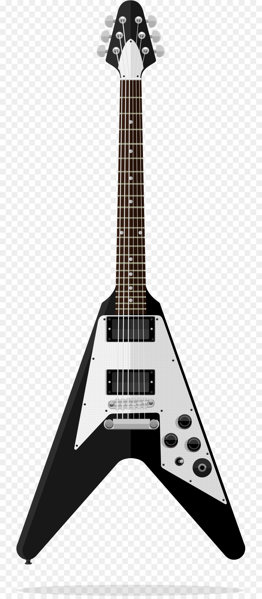 Gibson Flying V Gibson Les Paul Custom Gibson ES-335 Guitar - guitar png download - 787*2049 - Free Transparent Gibson Flying V png Download.