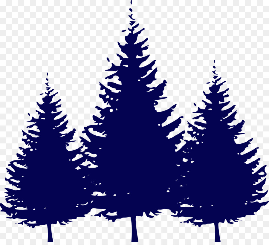 Pine Tree Silhouette Clip art - fir-tree png download - 1280*1154 - Free Transparent Pine png Download.