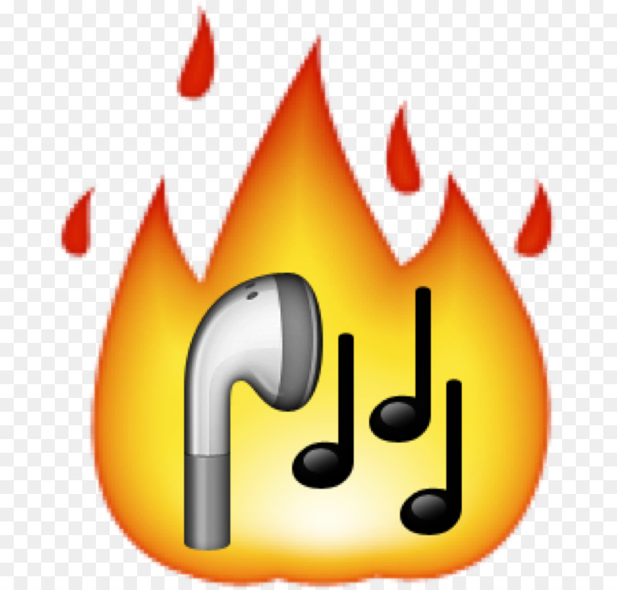 Emoji iPhone Snapchat Fire Text messaging - song png download - 726*858 - Free Transparent Emoji png Download.