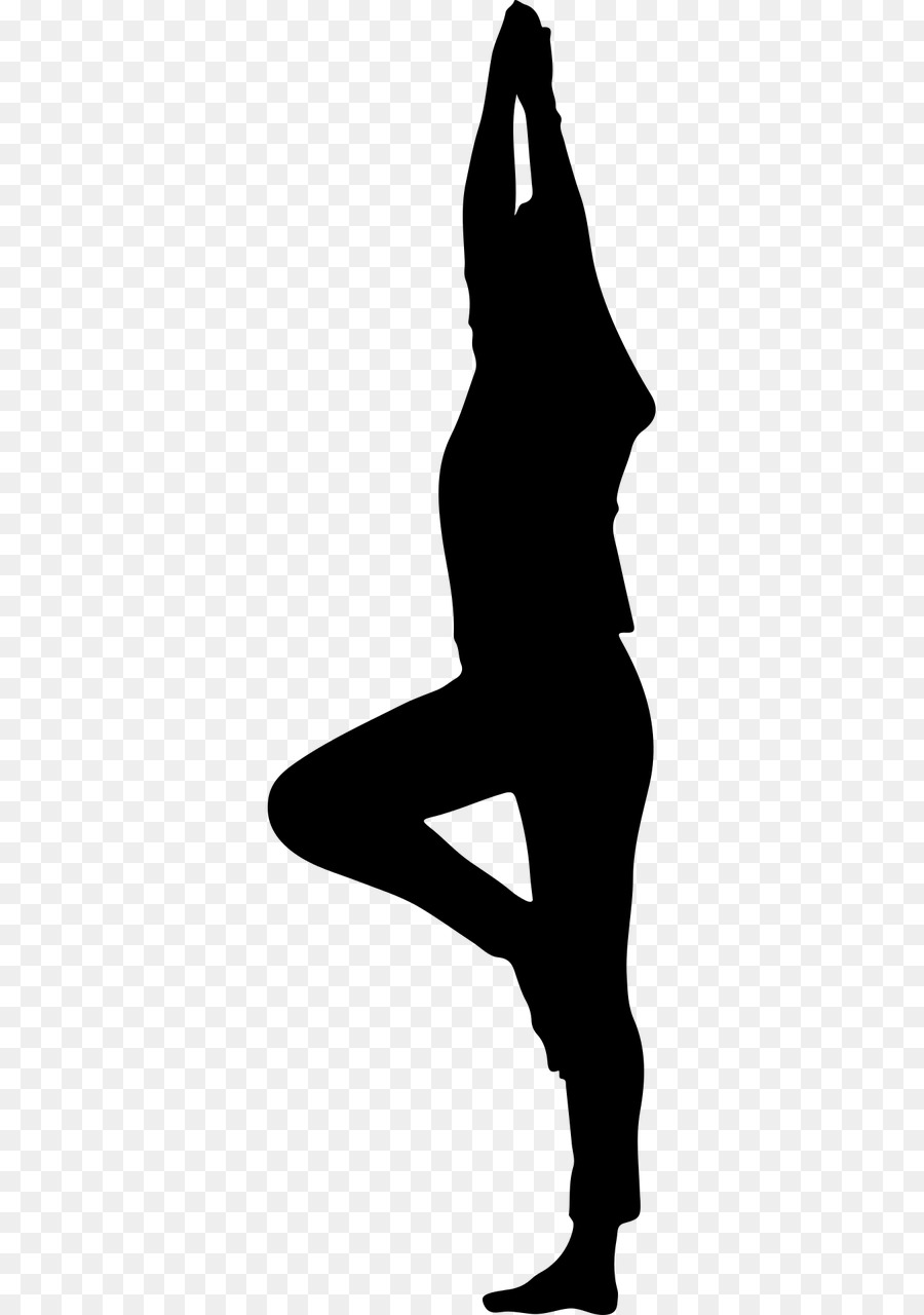 Exercise Silhouette Yoga Clip art - Silhouette png download - 640*1280 - Free Transparent Exercise png Download.
