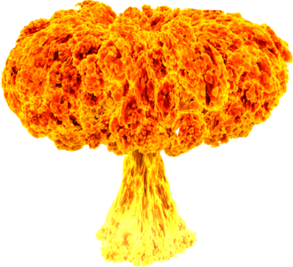 Atomic Bomb Explosion Animation ~ Cartoon Animated Nuclear Explosion ...