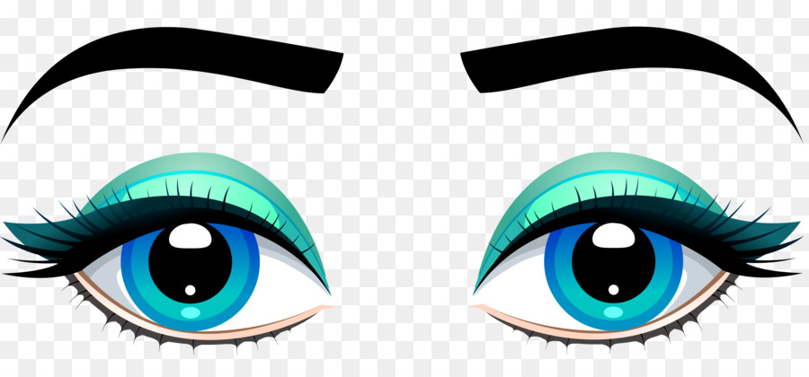 Eyebrow Clip art - eyes png download - 8000*3611 - Free Transparent  png Download.