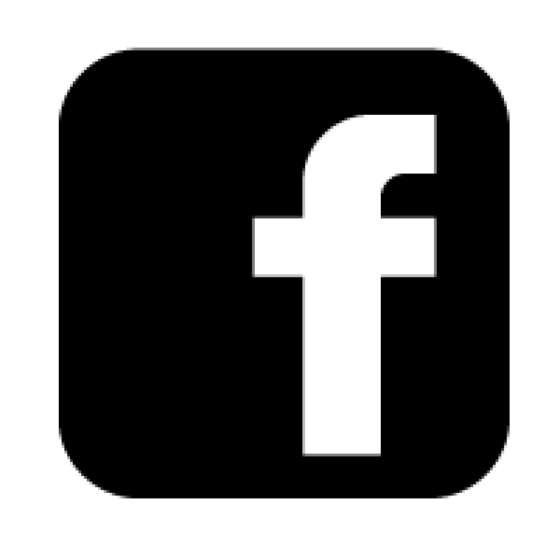 facebook icon black background