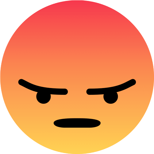 Facebook Like button Emoticon Computer Icons React - angry emoji png ...