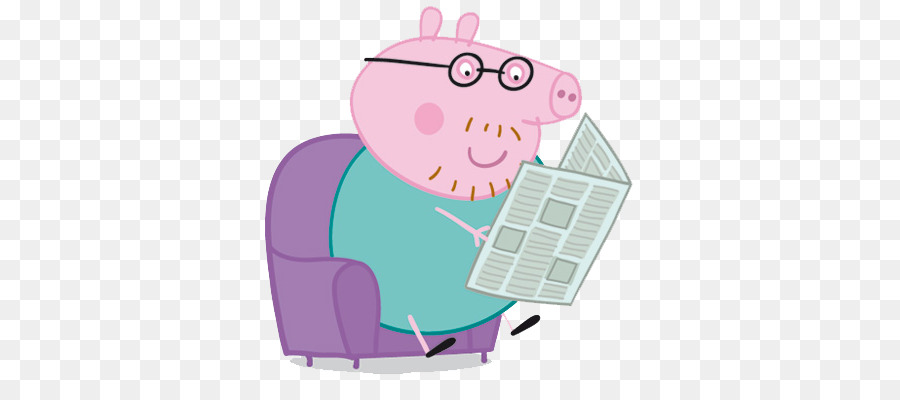 Daddy Pig Mummy Pig Drawing Miss Rabbit - pig png download - 508*381 - Free Transparent Daddy Pig png Download.
