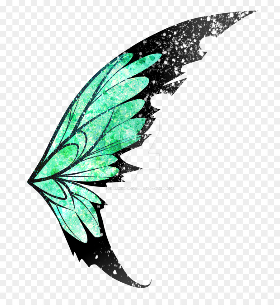 Bloom Fairy Clip art - Green Fairy Wings Png png download - 824*969 - Free Transparent Bloom png Download.