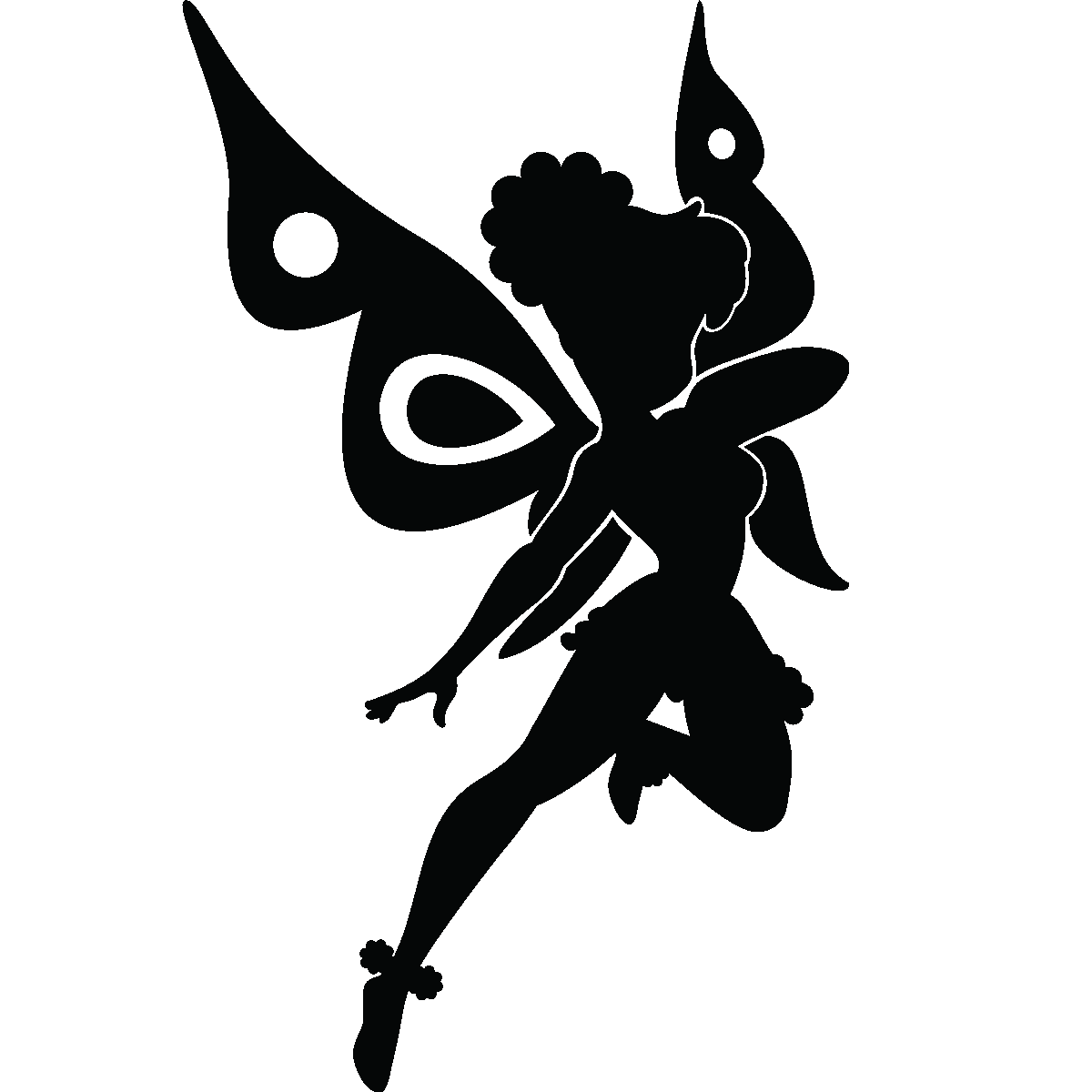 Tinker Bell Fairy Sticker Drawing Silhouette - arboles png 