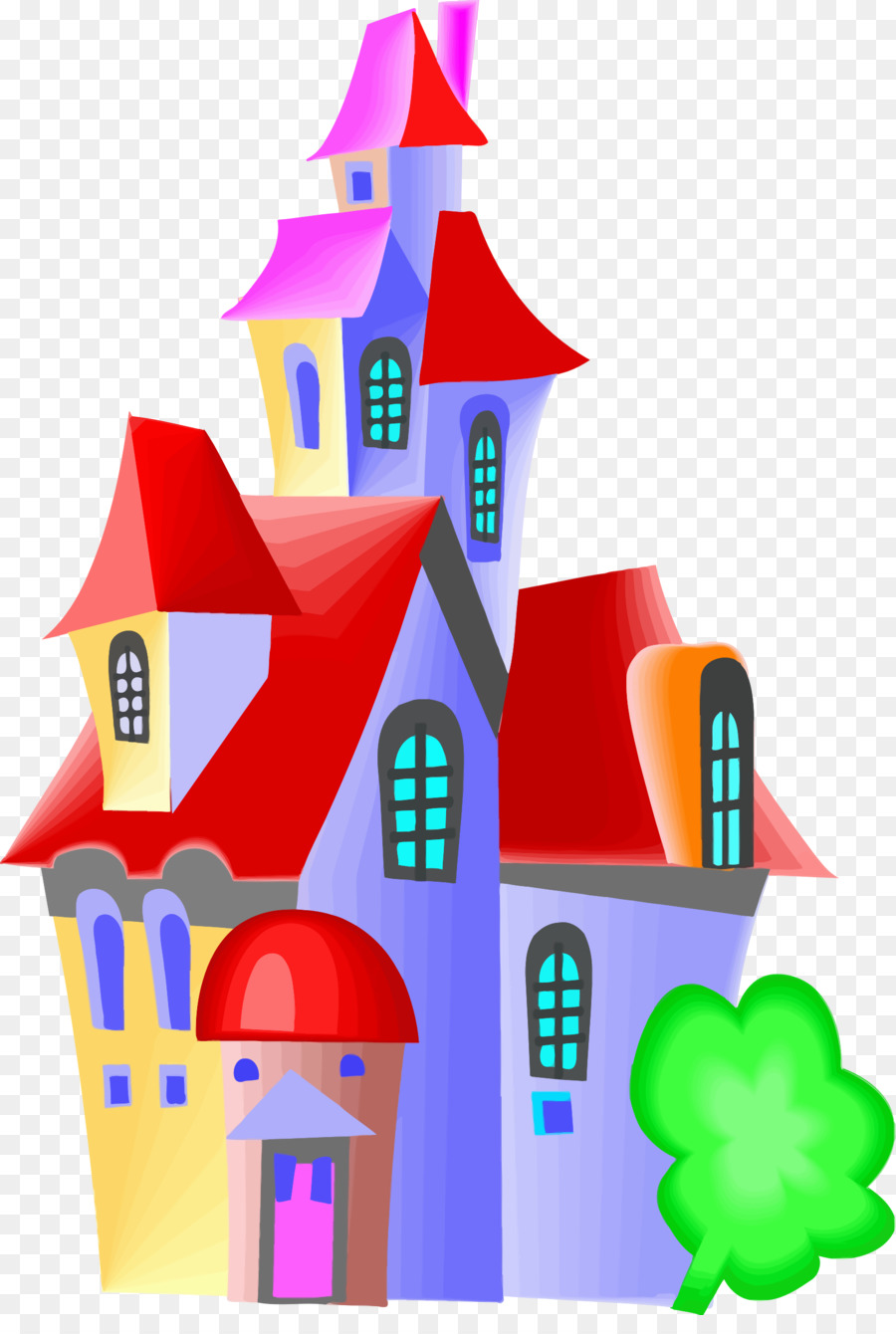 Castle Clip art - fairy tale castle png download - 1635*2400 - Free Transparent Castle png Download.