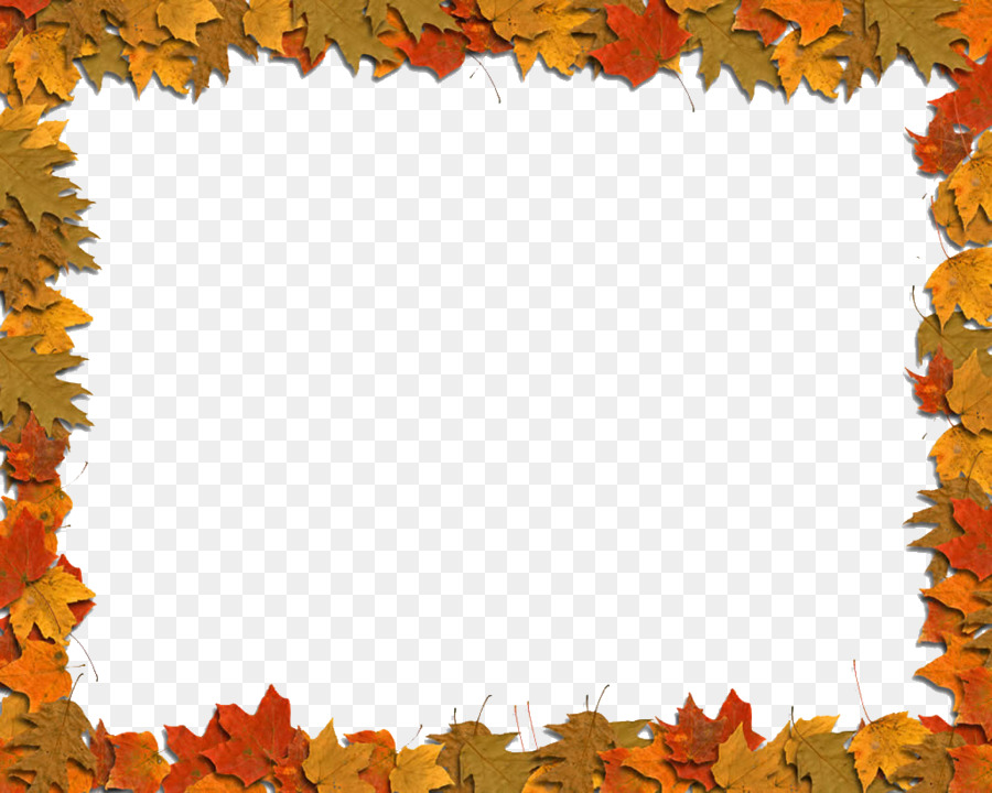 Autumn leaf color Clip art - Maple leaf border png download - 1024*819 - Free Transparent Autumn png Download.