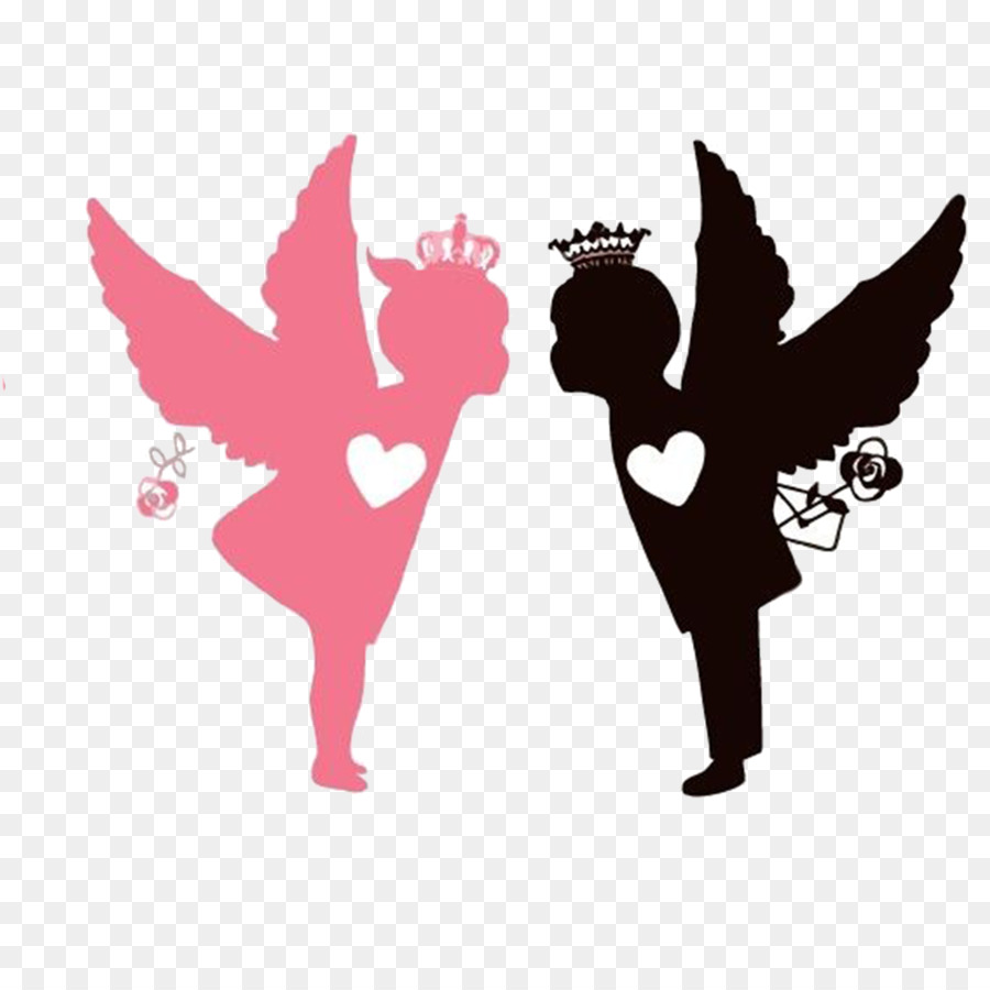 Falling in love Dating Gift Kiss - Angel Kiss png download - 2362*2362 - Free Transparent Falling In Love png Download.