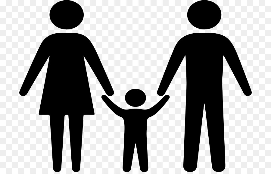 Family Silhouette Holding hands Clip art - holding hands png download - 774*574 - Free Transparent Family png Download.