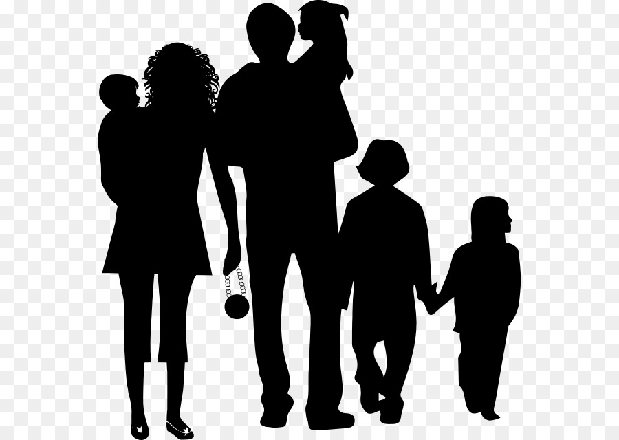 Family Silhouette Clip art - Family png download - 615*640 - Free Transparent Family png Download.
