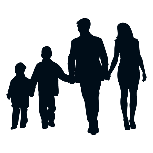 Family Silhouette Clip art - Family png download - 512*512 - Free ...