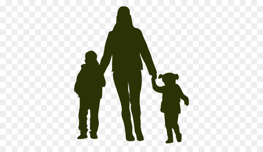 Family Silhouette Mother Child - mother png download - 512*512 - Free Transparent Family png Download.