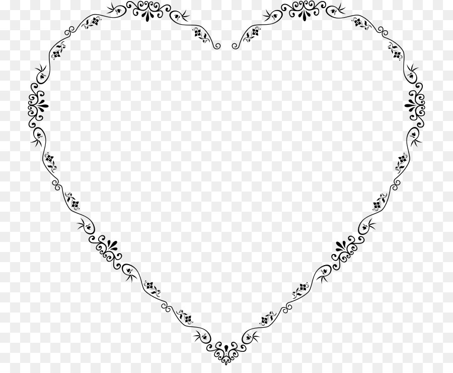 Heart Clip art - fancy line png download - 790*726 - Free Transparent Heart png Download.