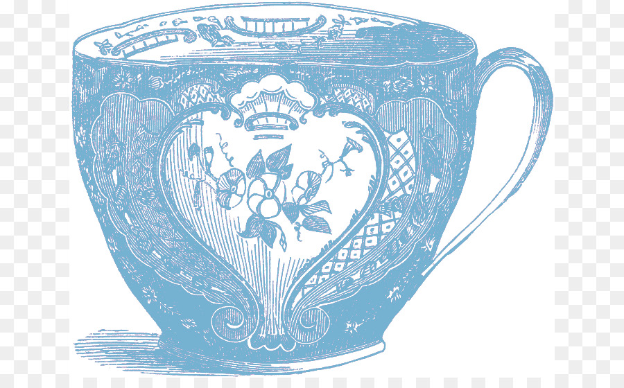 Green tea Teapot Teacup Clip art - Blue Cup Cliparts png download - 700*545 - Free Transparent Tea png Download.