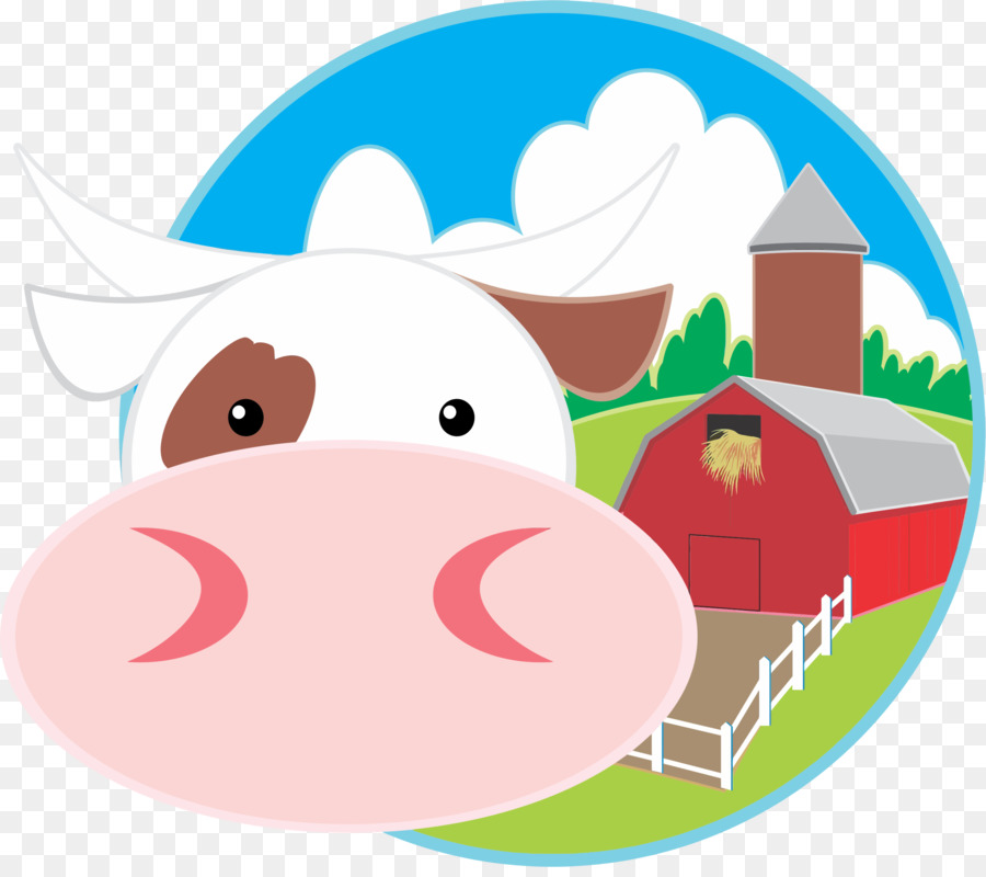 Cattle Farm Clip art - barn png download - 2366*2079 - Free Transparent Cattle png Download.
