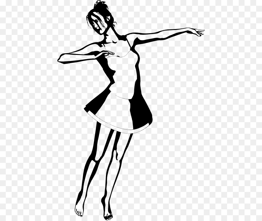Woman Silhouette Dance Clip art - dancer png download - 506*758 - Free Transparent  png Download.