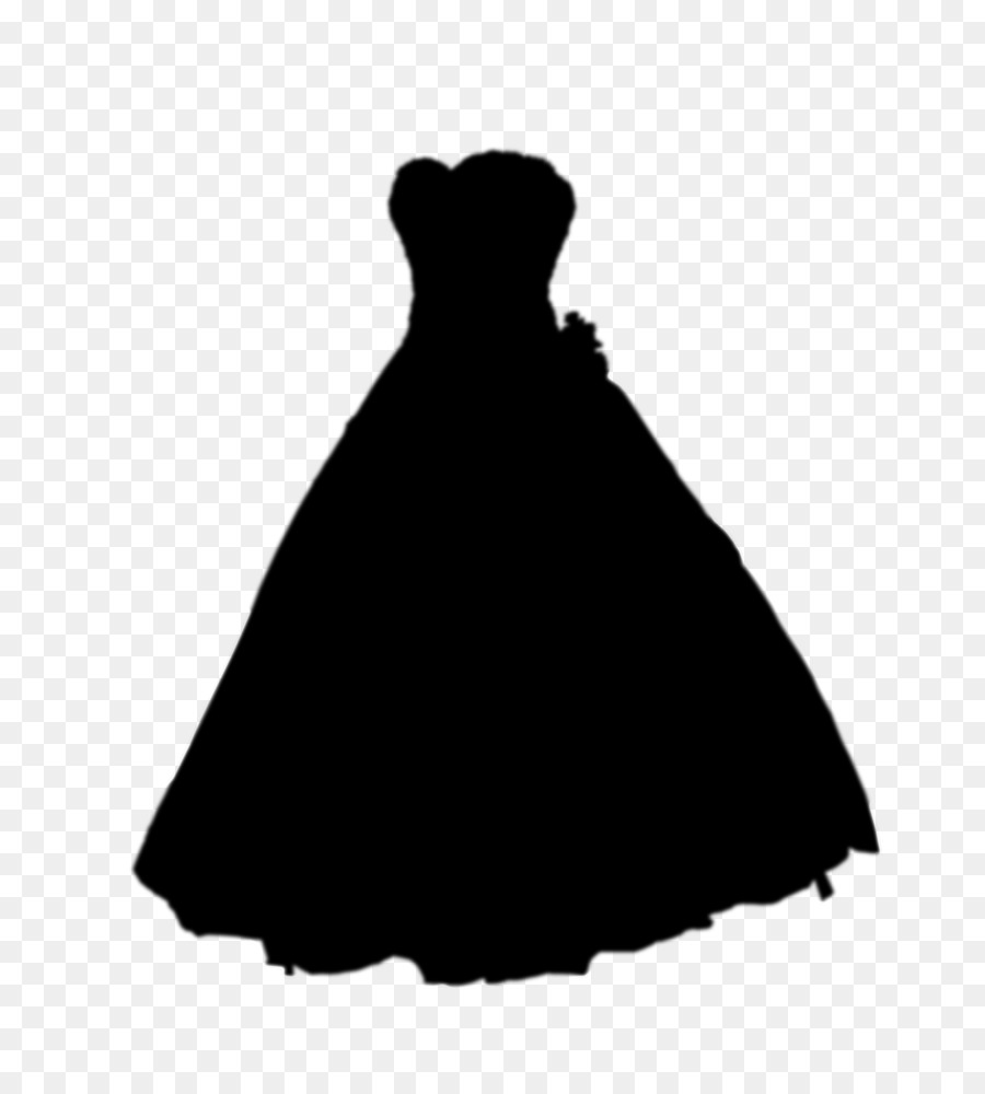 Dress Silhouette Clip art Black M -  png download - 812*985 - Free Transparent Dress png Download.