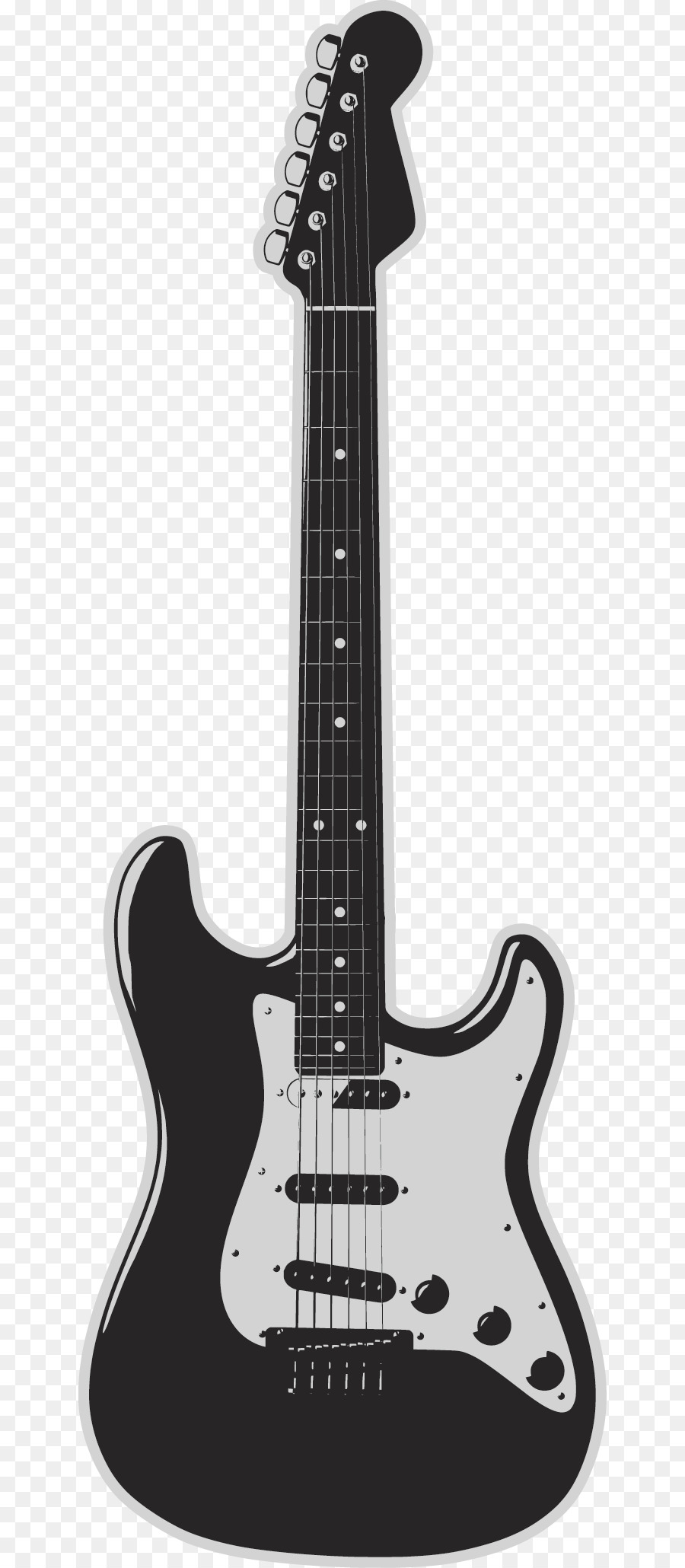 Rock Band Fender Stratocaster Musical instrument Electric guitar - Musical Guitar Bass Vector png download - 694*2060 - Free Transparent  png Download.