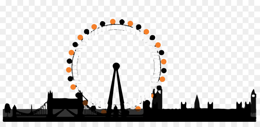 London Eye Drawing Clip art - ferris wheel png download - 1200*562 - Free Transparent London Eye png Download.