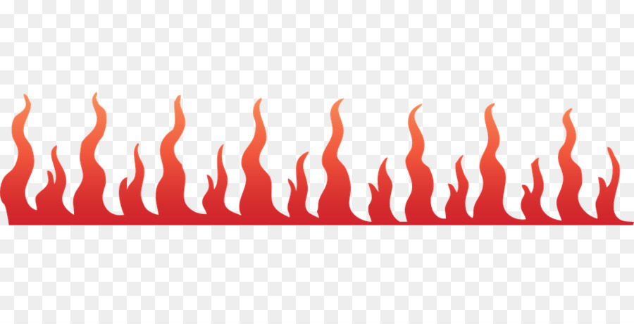 Flame Fire Line art Clip art - Fire Cliparts Border png download - 960*480 - Free Transparent Flame png Download.
