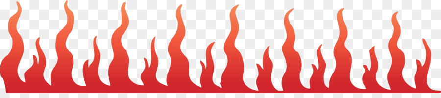 Flame Fire Line art Clip art - Fire Cliparts Border png download - 2400*506 - Free Transparent Flame png Download.