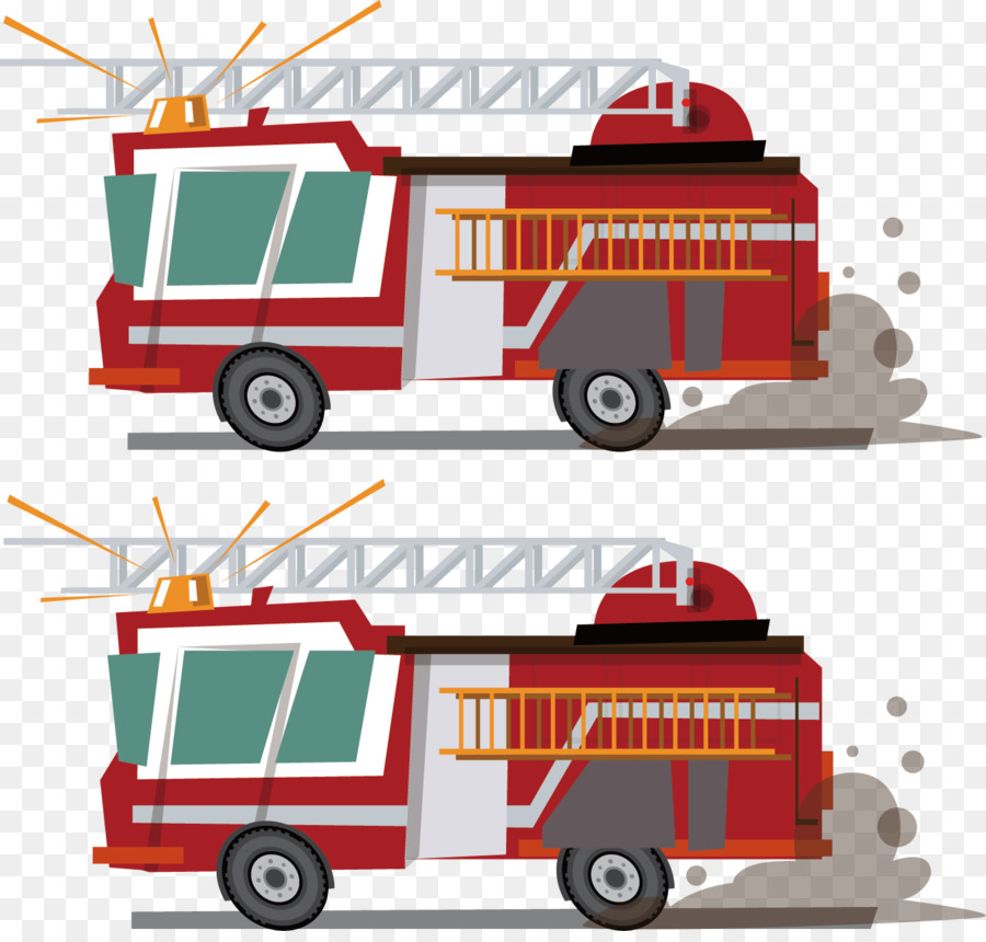 Fire engine Car Fire station - Vector fire png download - 1348*1273 - Free Transparent Fire Engine png Download.