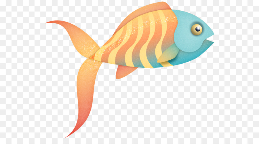 Fish Clip art - Striped fish png download - 600*486 - Free Transparent Fish png Download.