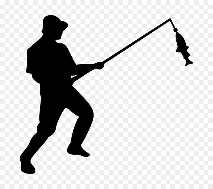 Fishing Rods Silhouette Child Clip art - Fishing png download - 1024* ...