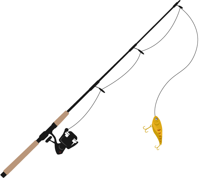Fishing rod Fishing line Clip art - Fish hook png download - 640*567 - Free Transparent  Fishing Rod png Download. - Clip Art Library