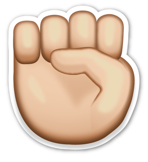 Fist Bump Emoji png download - 481*481 - Free Transparent Emoji