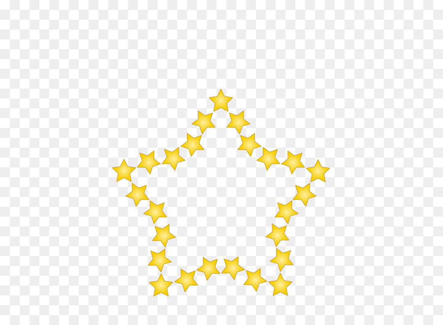 The five stars surround the five star metal png download - 1500*1500 - Free Transparent Yellow png Download.