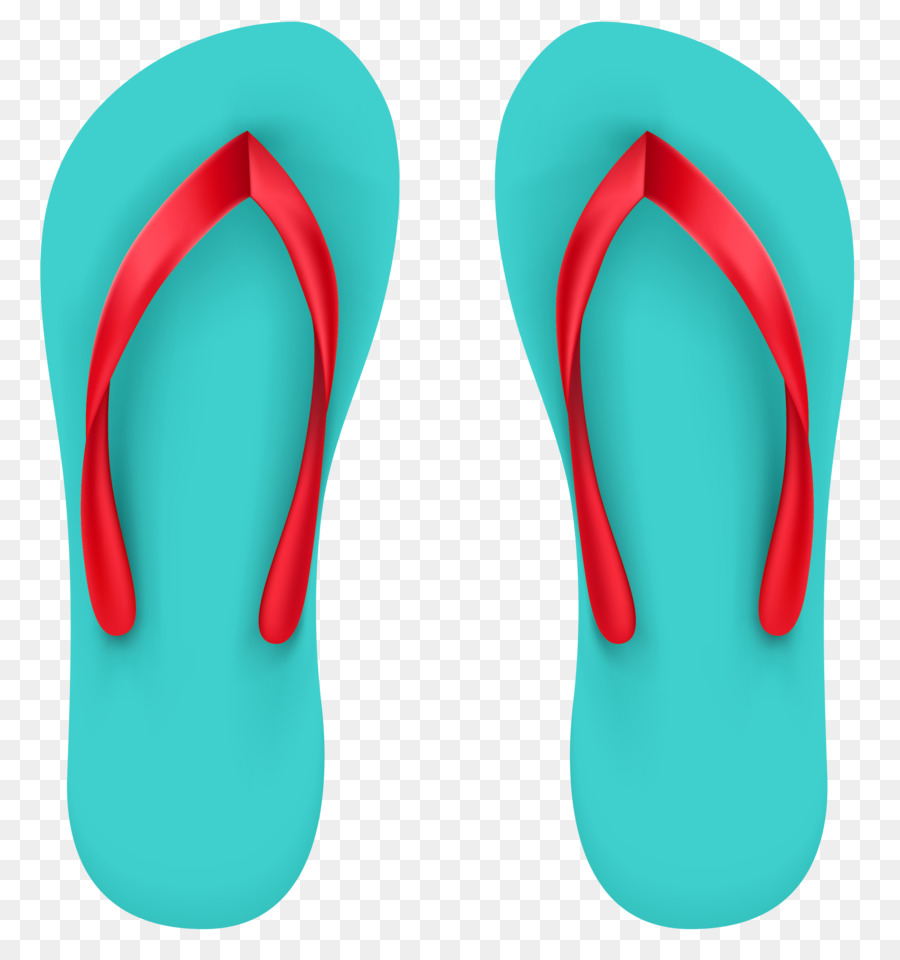 Flip-flops Clip art - Beach Sandal png download - 2742*2922 - Free Transparent Flipflops png Download.