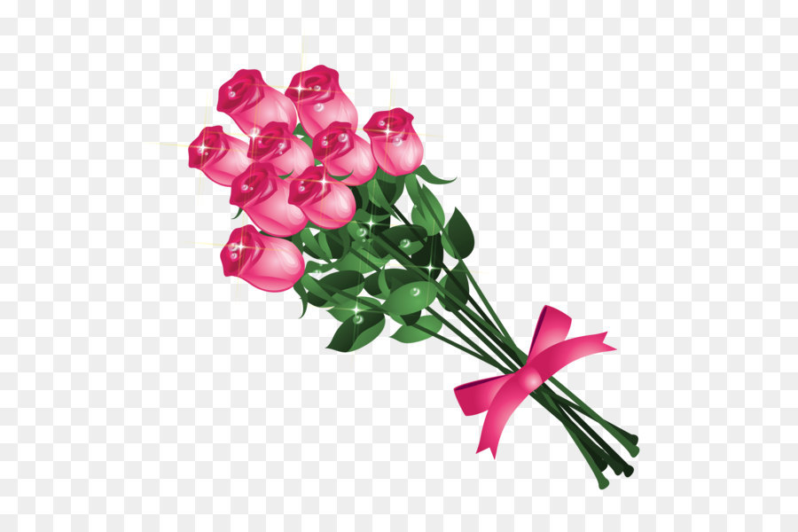 Blessing Afternoon Night Greeting God - Transparent Pink Roses Bouquet PNG Clipart Picture png download - 5747*5185 - Free Transparent Flower Bouquet png Download.
