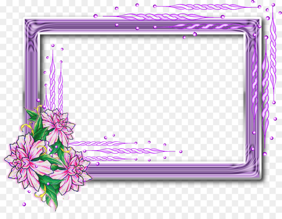 Flower Picture Frames File size - FLORAL FRAMES png download - 2193*1665 - Free Transparent Flower png Download.