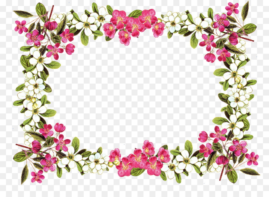 Flower Rose Clip art - Floral Frame PNG Image png download - 1600*1143 - Free Transparent Flower png Download.