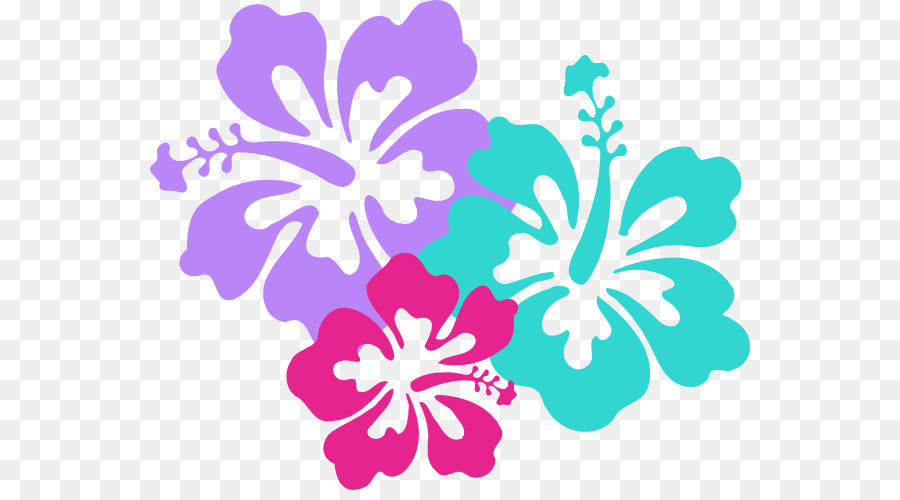Hawaiian Flower Clip art - Hawaii Graphics png download - 600*490 - Free Transparent Hawaii png Download.