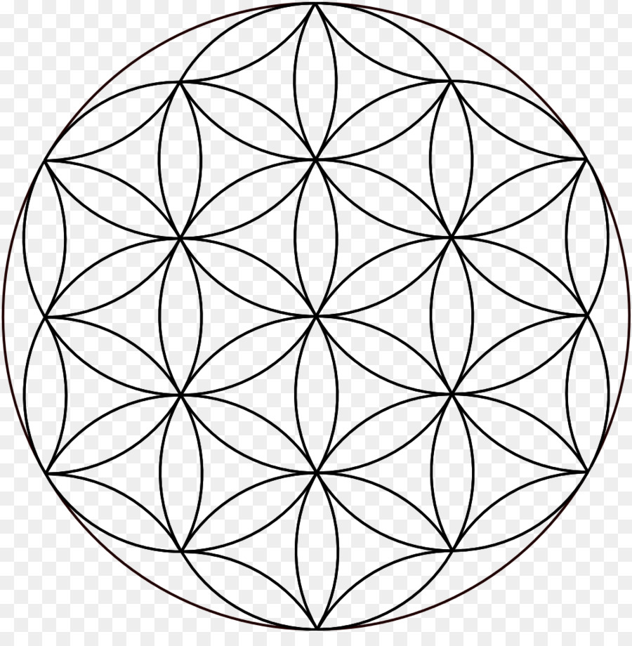 Overlapping circles grid Sacred geometry Vitruvian Man - circle png download - 999*1000 - Free Transparent Overlapping Circles Grid png Download.