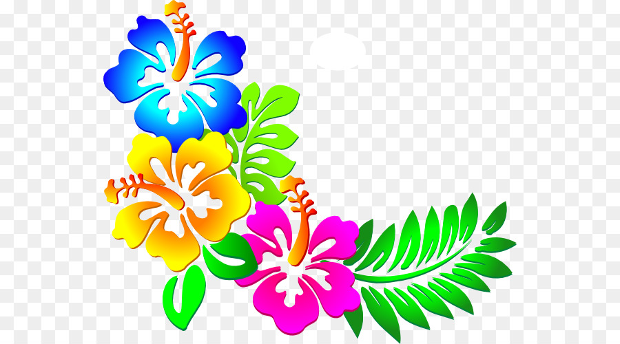 Flower Clip art - Flower Border Png png download - 600*500 - Free Transparent Flower png Download.